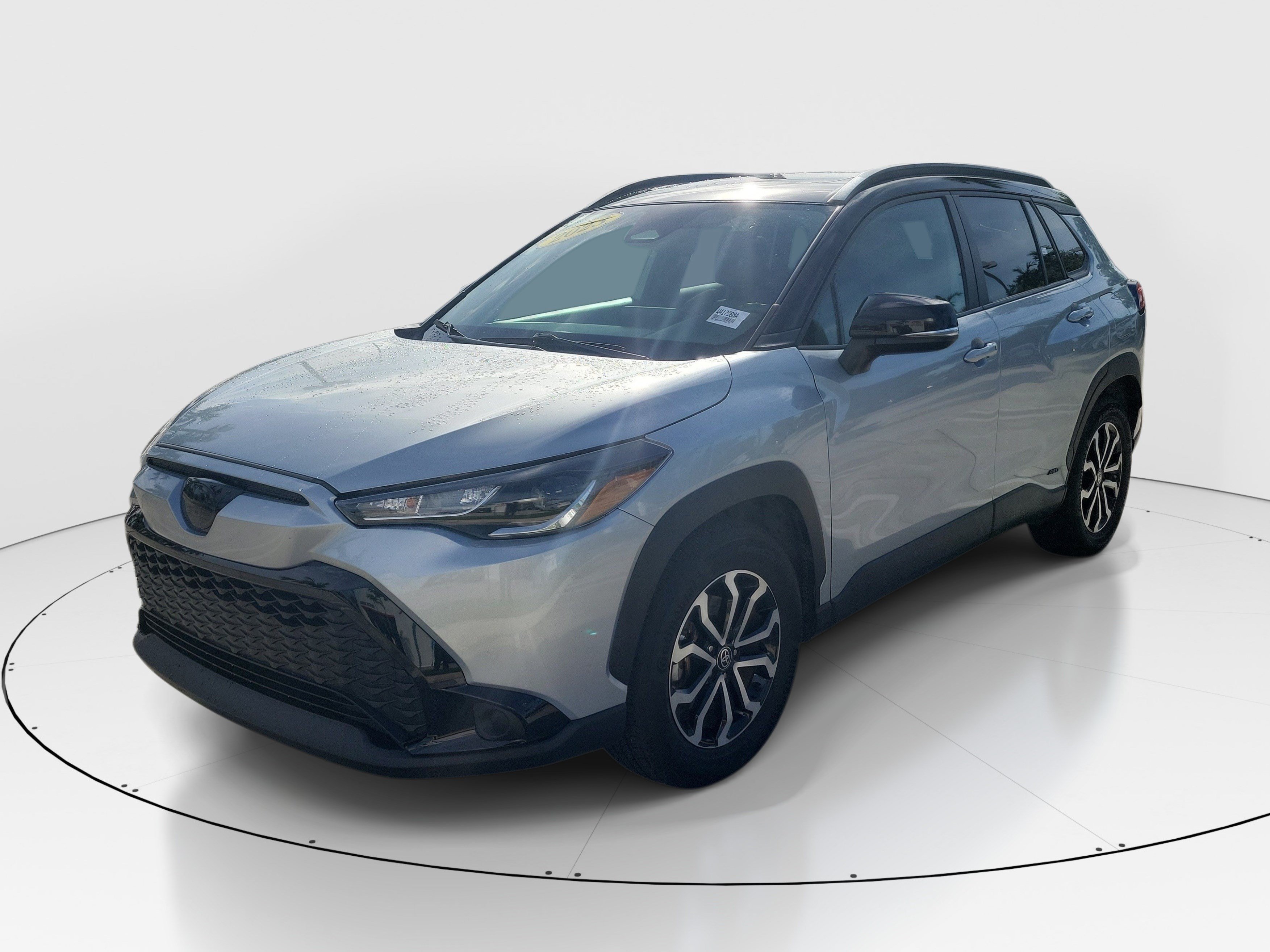Used 2023 Jet Black Toyota Hybrid SE image 3