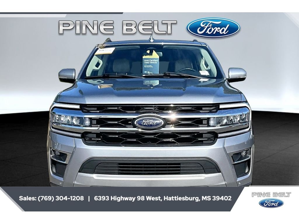 Used 2024 Iconic Silver Metallic Ford Limited image 3