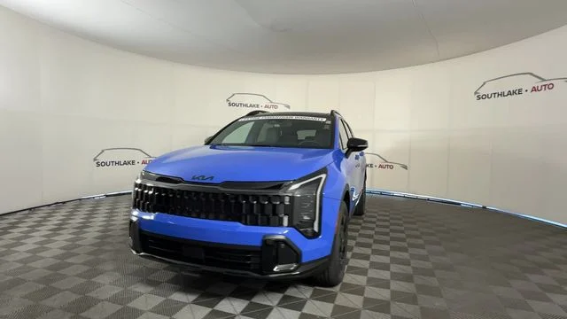 New 2026 Nebular Blue Kia X-Line image 3