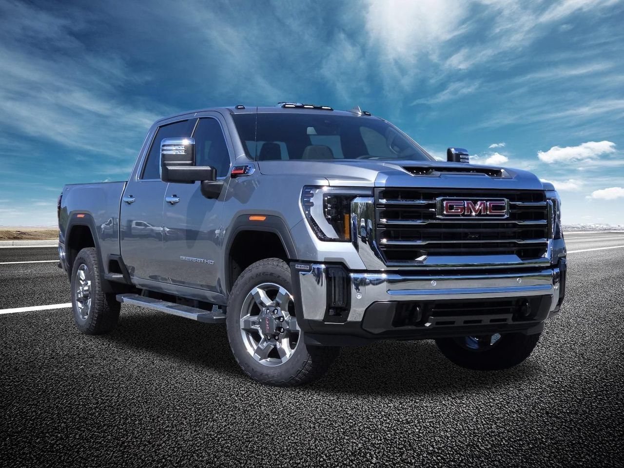 New 2026 Sterling Metallic GMC SLT image 2