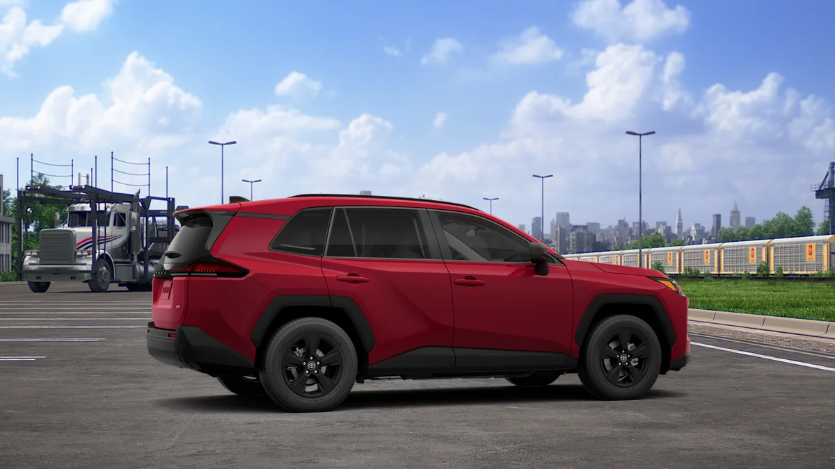 New 2026 Ruby Flare Pearl Toyota LE image 11