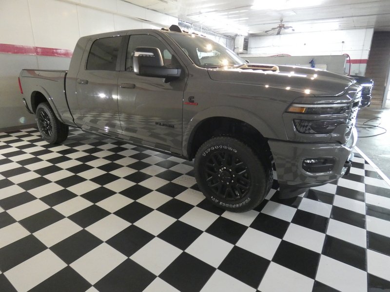 New 2026 Ceramic Gray Clearcoat RAM Limited Mega Cab 6