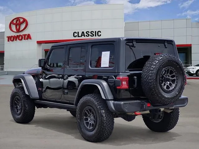 Used 2023 Black Clearcoat Jeep Rubicon image 4