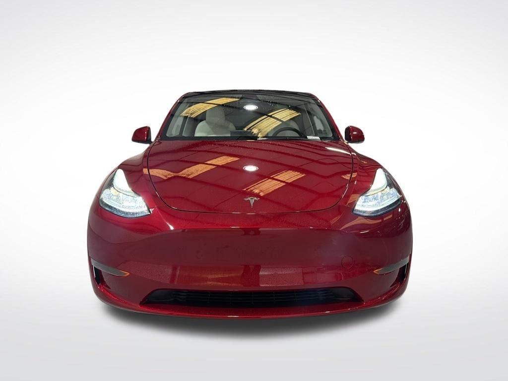 Used 2025 Tesla Model Y Long Range with VIN 7SAYGDED6SA337407 for sale in Roswell, GA