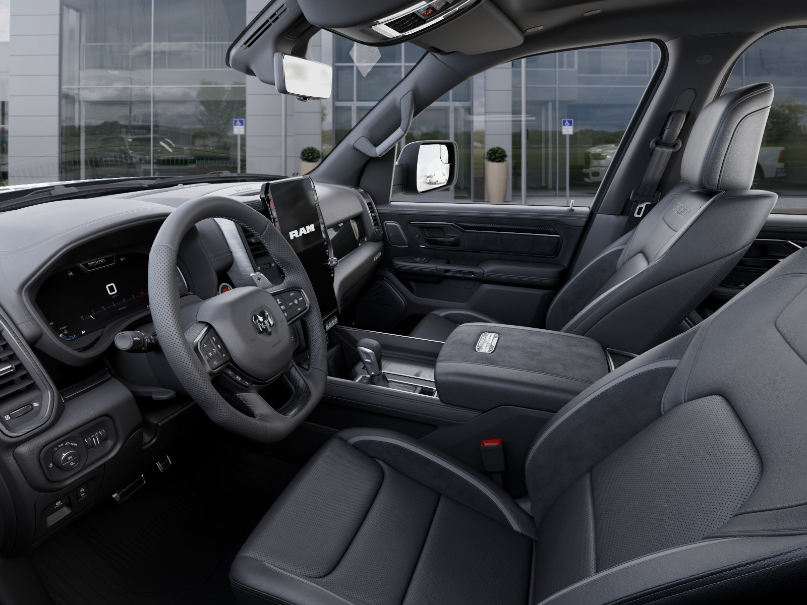 New 2026 Diamond Black Crystal Pearl-Coat Exterior Paint RAM RHO image 48