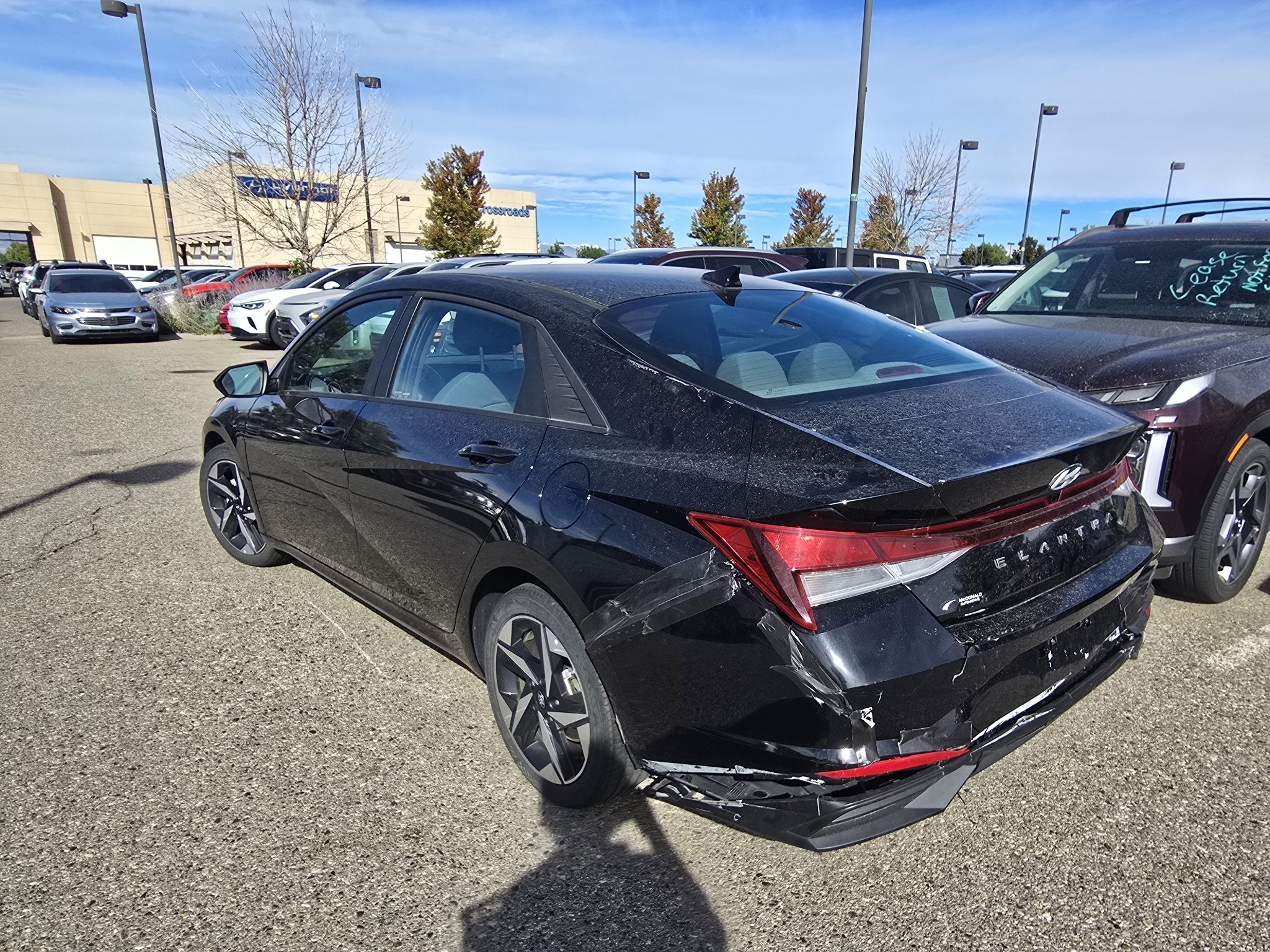 Used 2023 Onyx Black Hyundai SEL image 3