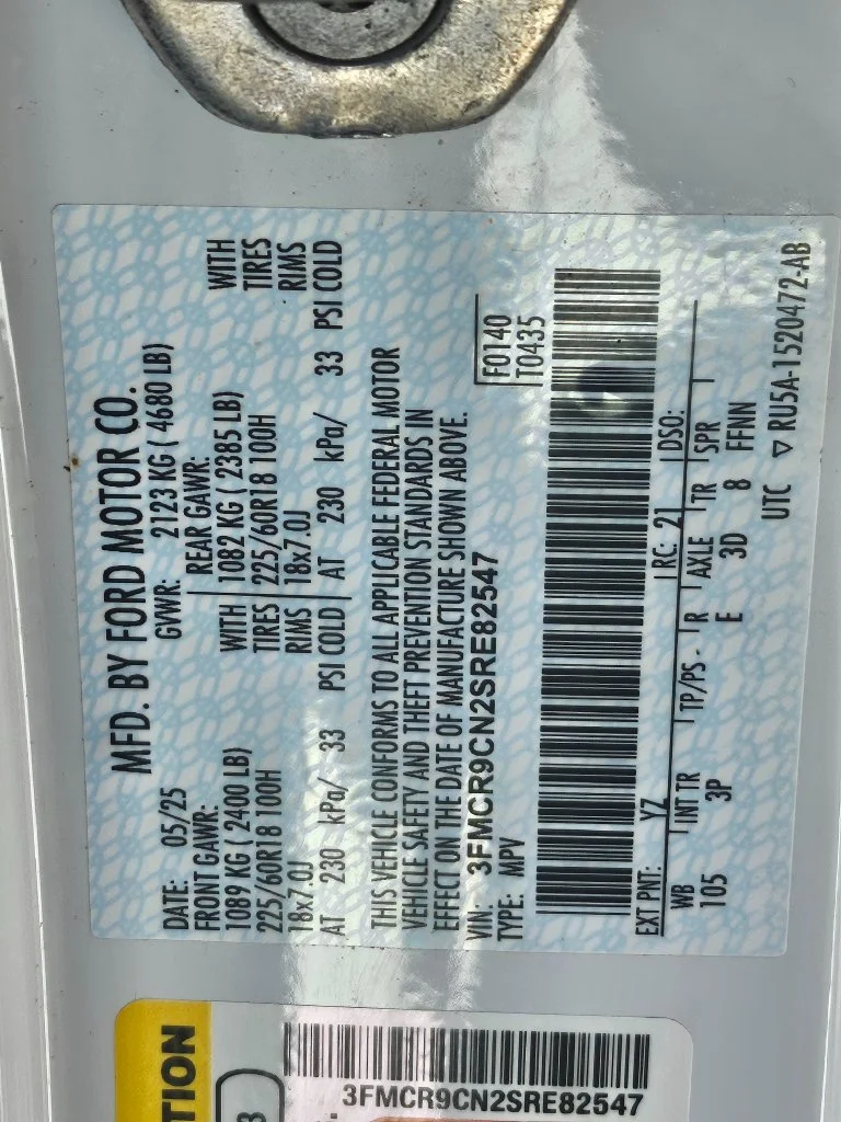 Certified Used 2025 Oxford White Ford Outer Banks image 36