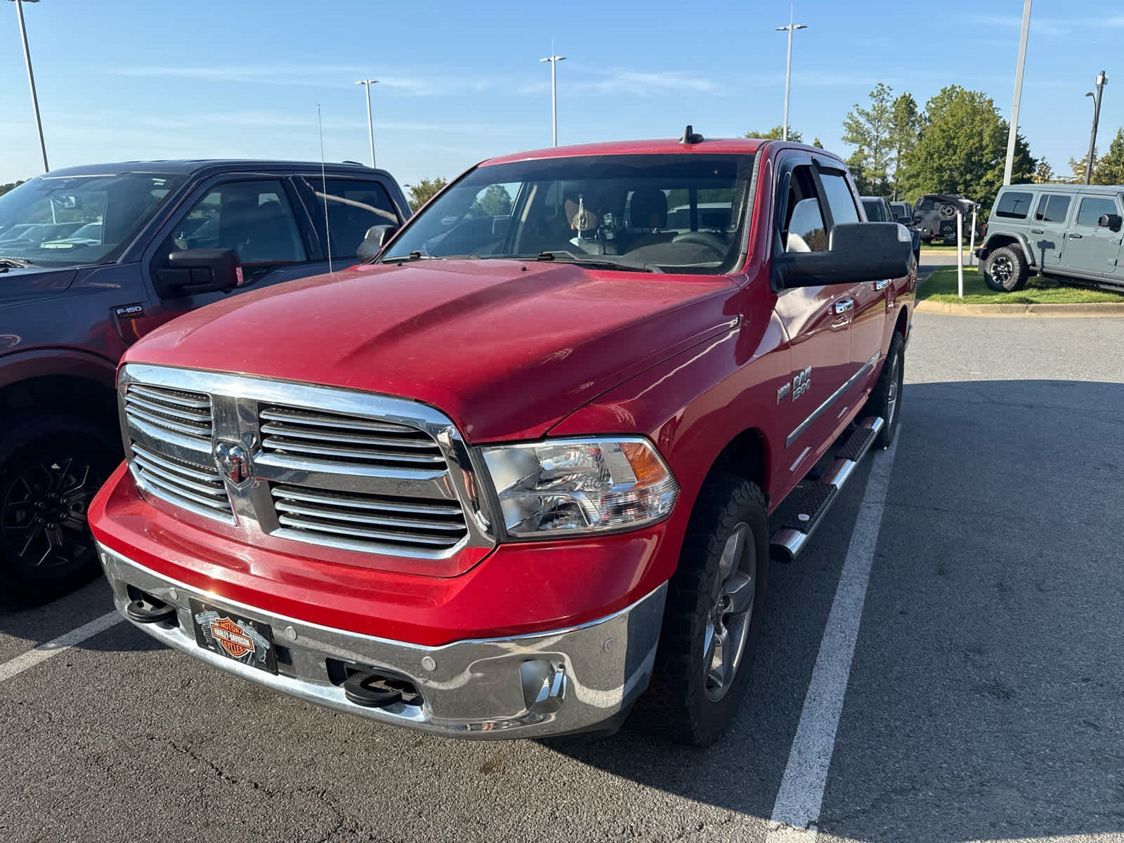 Used 2016 Flame Red Clearcoat Ram Big Horn image 2