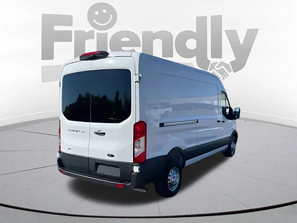 New 2025 Oxford White Ford Cargo Van image 4
