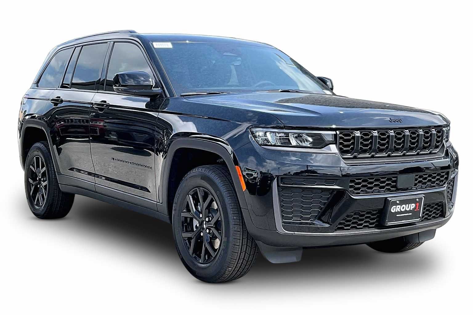 New 2026 Diamond Black Crystal Pearl-Coat Exterior Paint Jeep Laredo Altitude image 2