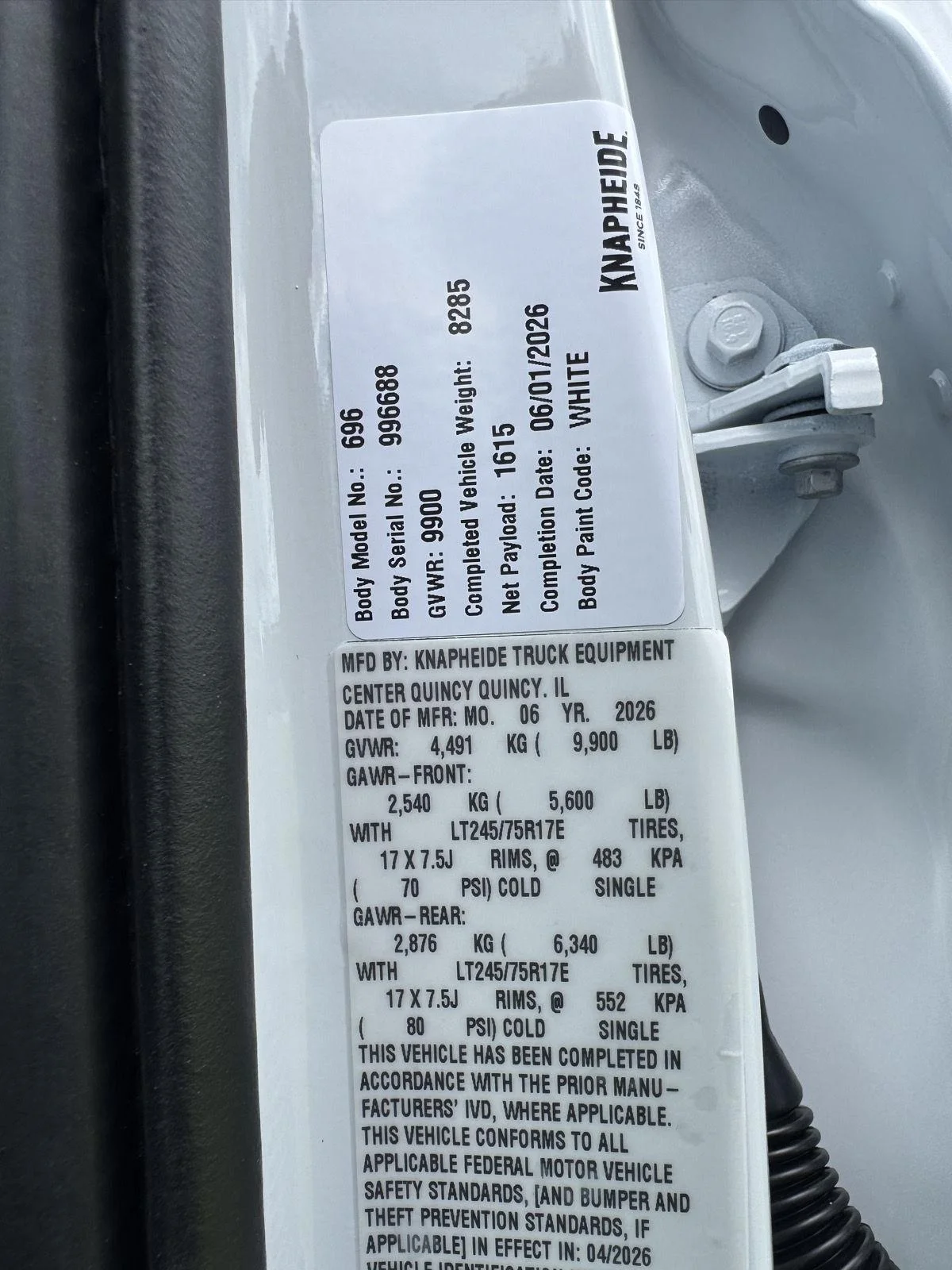 New 2026 Oxford White Ford XL image 16