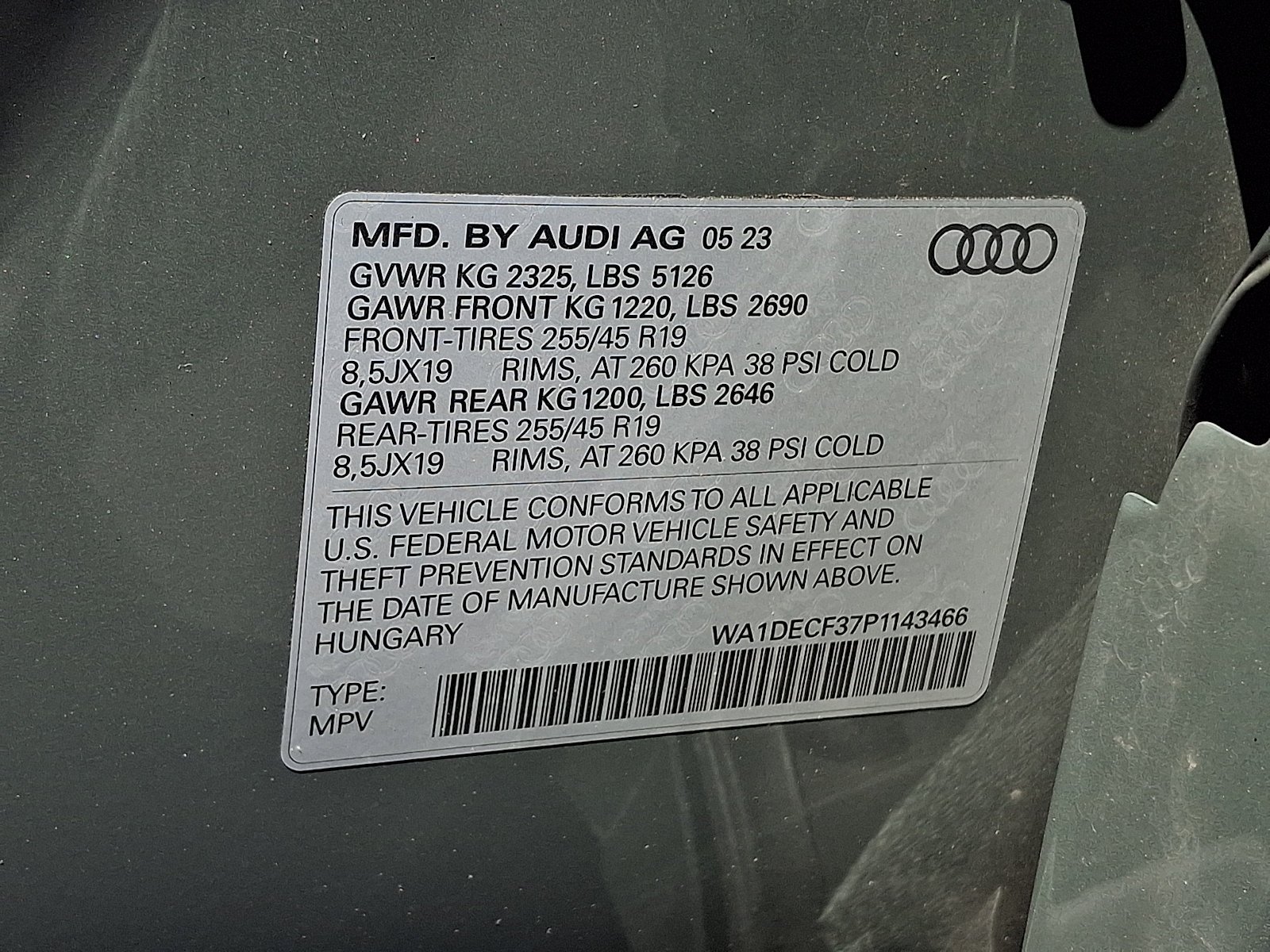 Used 2023 Chronos Gray Metallic   Z7z7 Audi S line Premium image 26