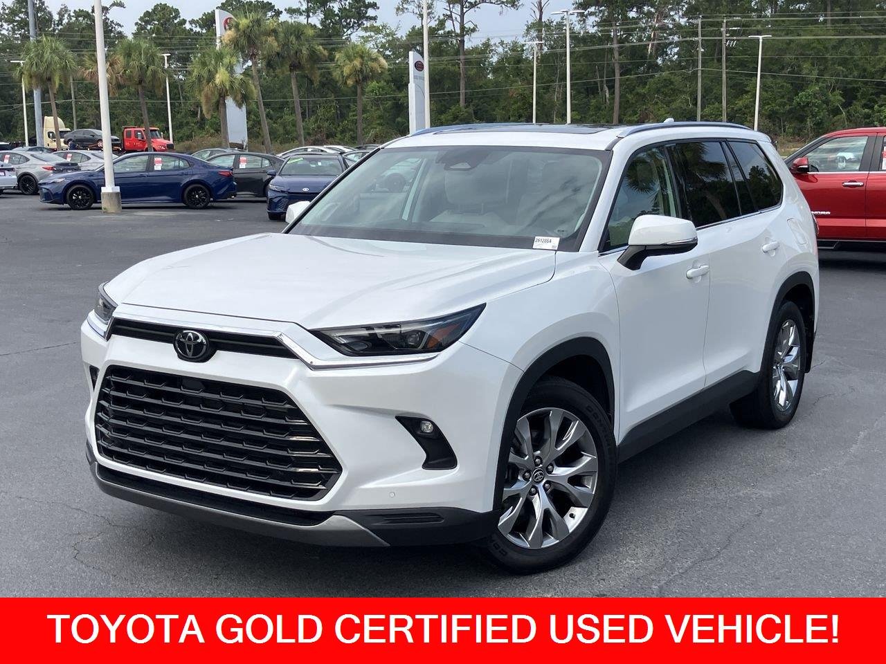 Used 2024 White (Wind Chill Pearl) Toyota Limited AWD image 1