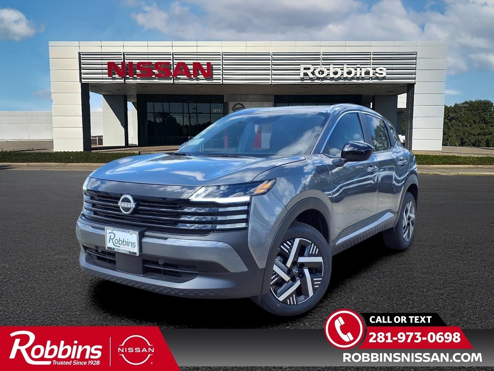 New 2026 Gun Metallic Nissan SV image 1