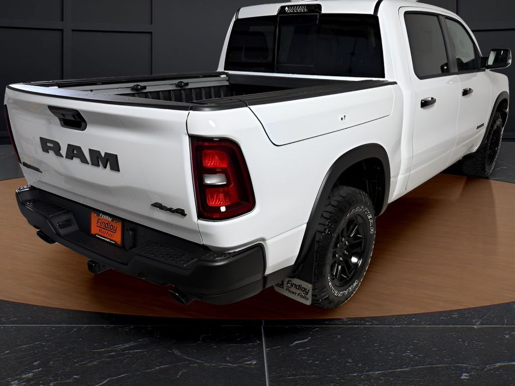 New 2026 Bright White Clear-Coat Exterior Paint RAM Rebel image 7