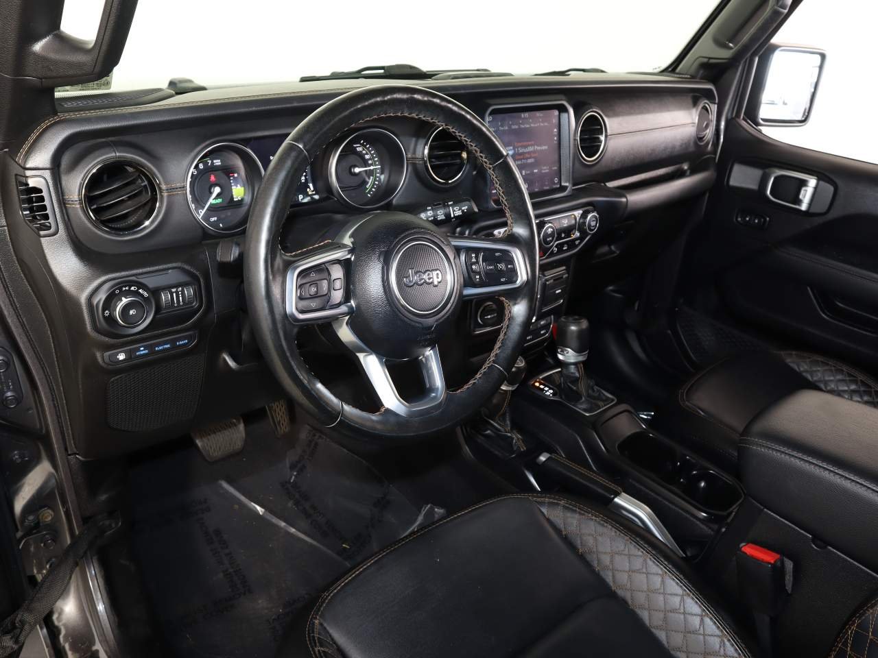 Used 2021 Gray Jeep Sahara 4xe image 11