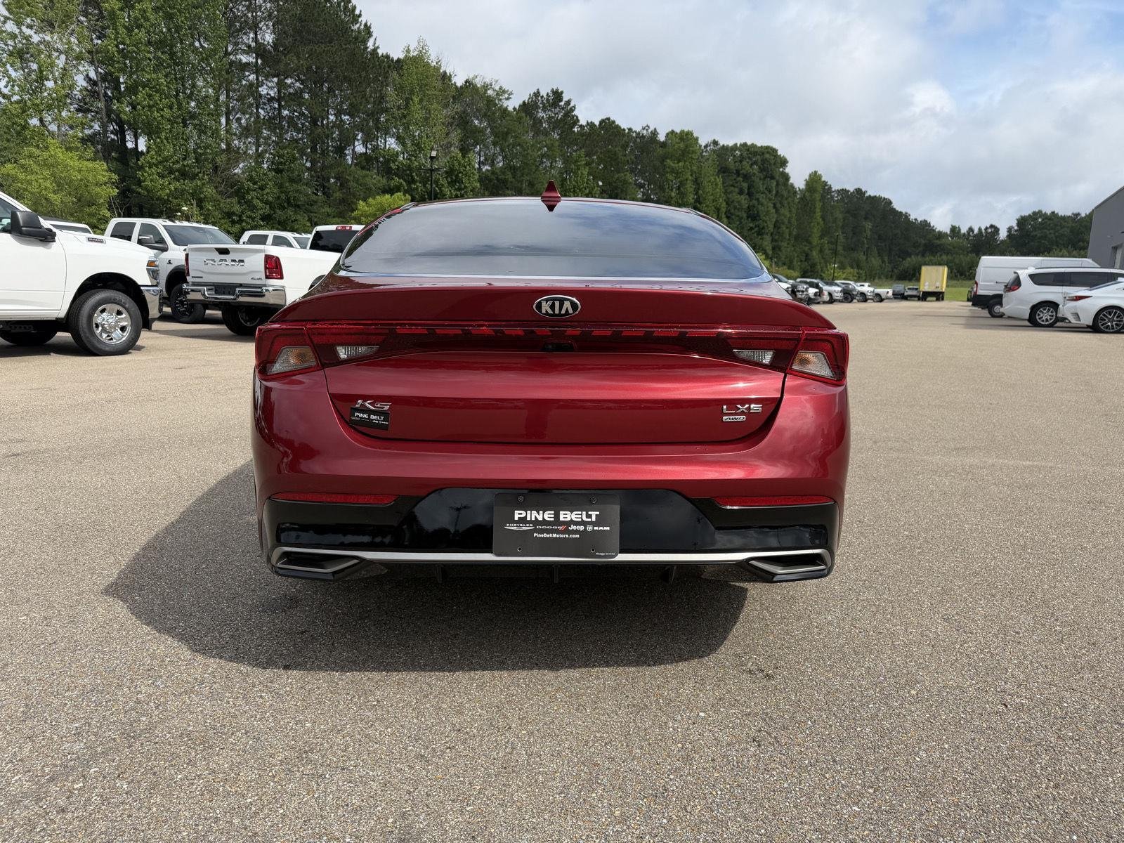 Used 2021 Passion Red Tintcoat Kia LXS image 5
