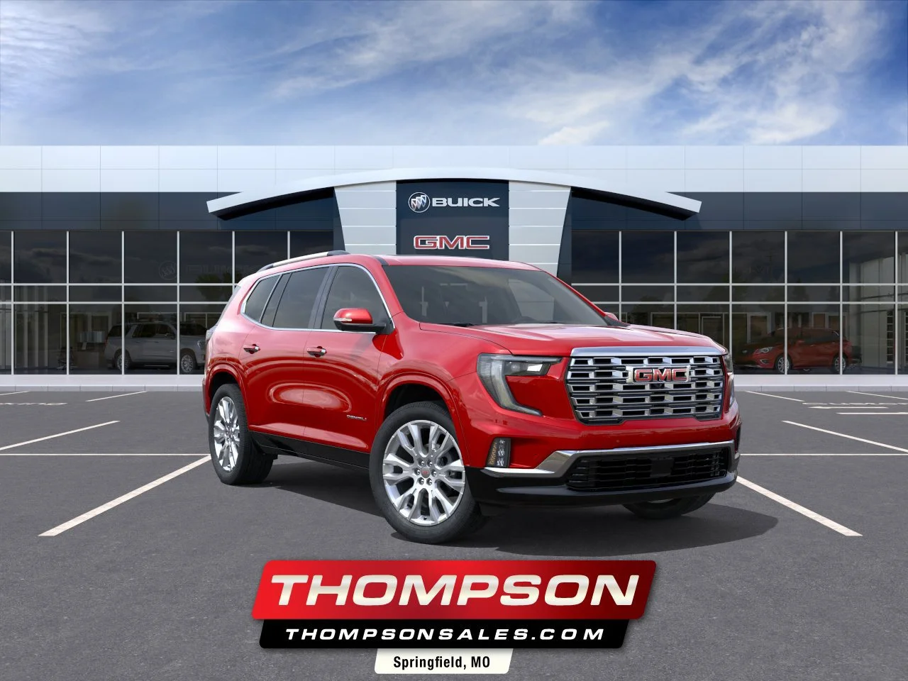 New 2027 Volcanic Red Tintcoat GMC Denali image 1