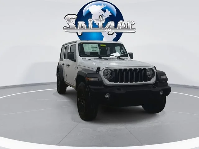 New 2026 Bright White Clearcoat Jeep Sport image 2