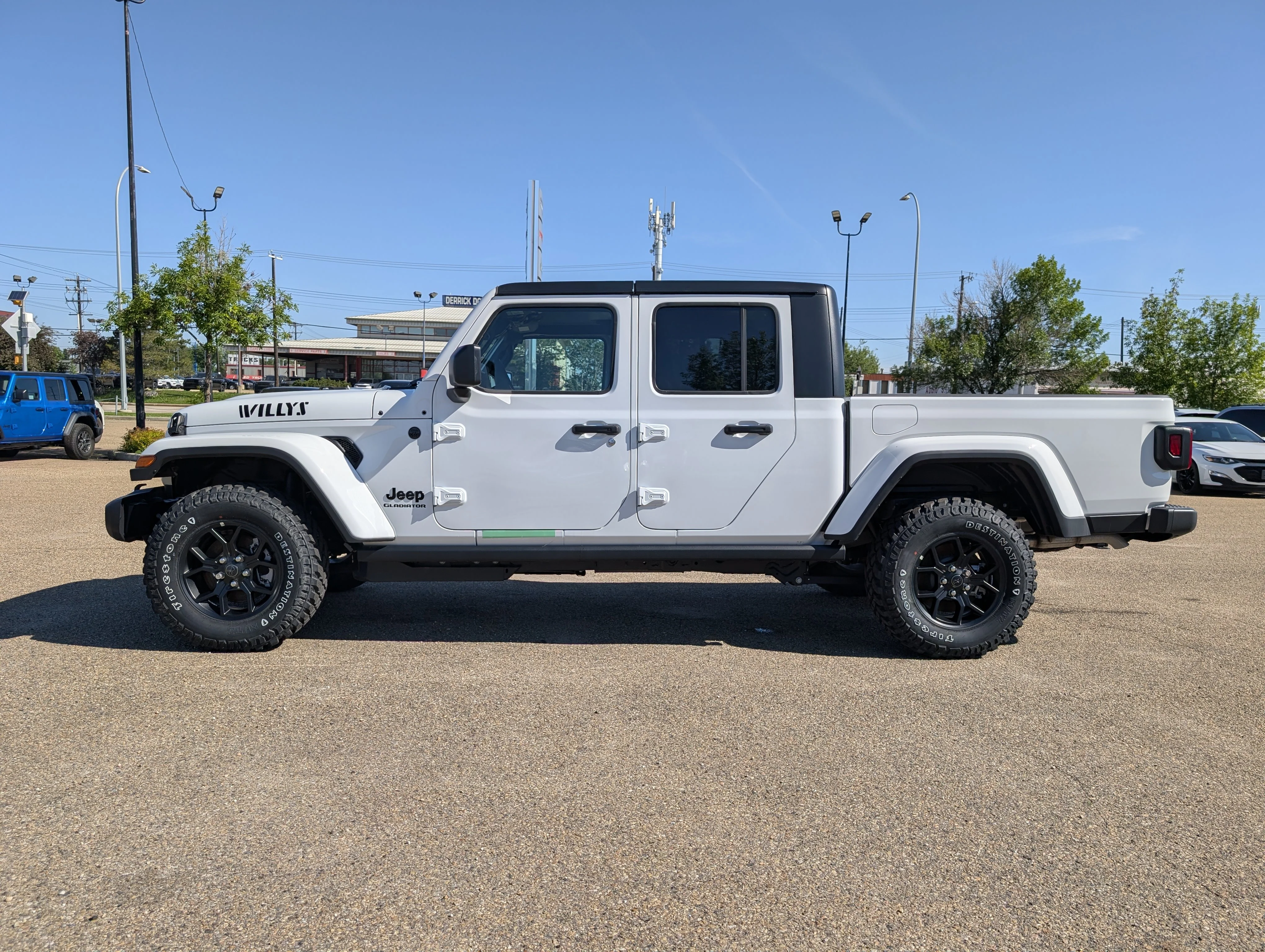 New 2026 Bright White Jeep Willys image 3