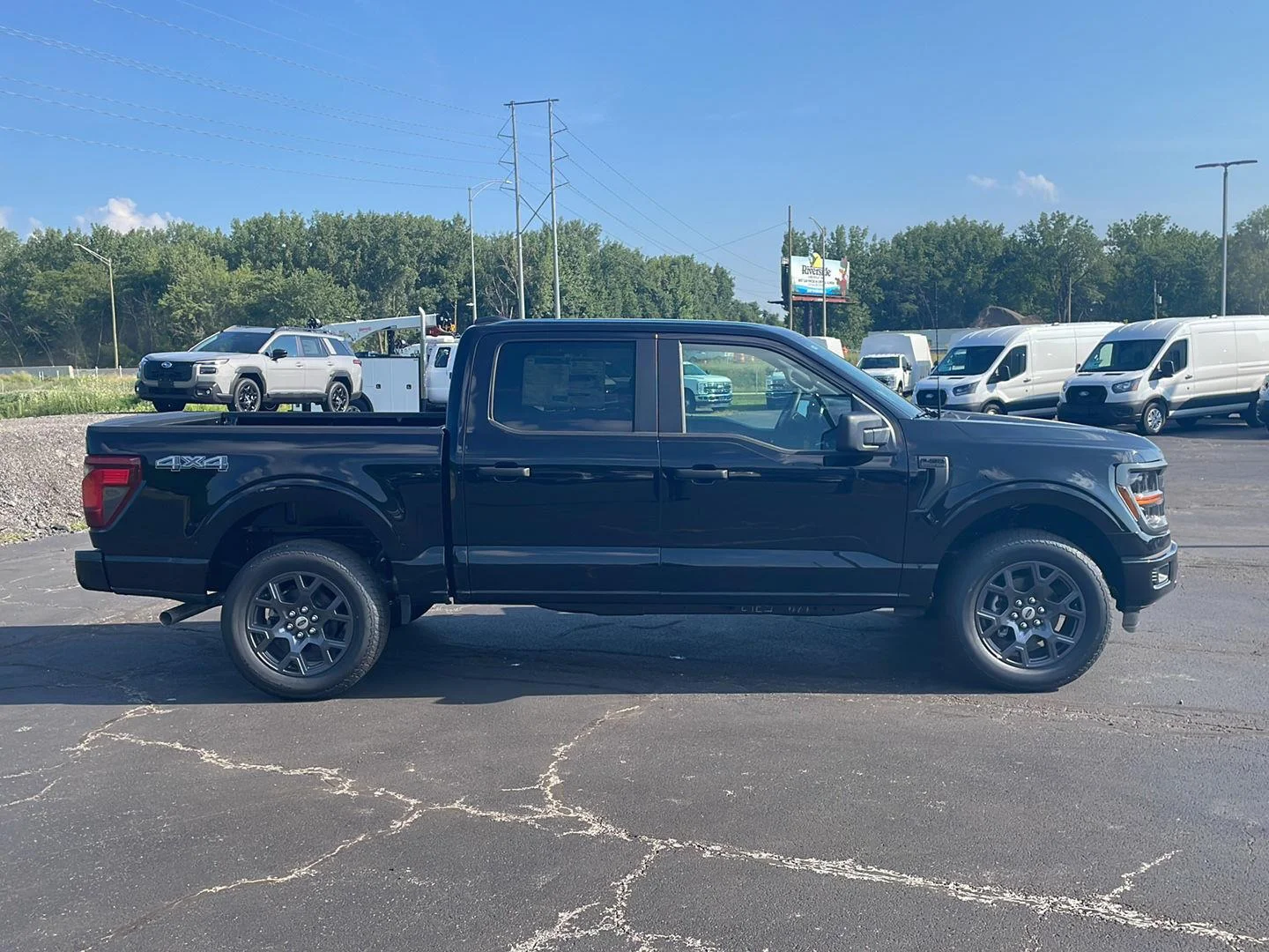New 2026 Agate Black Metallic Ford STX image 8