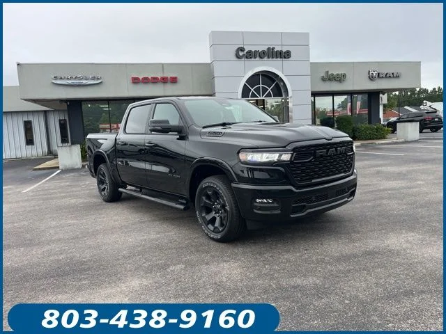 New 2026 Diamond Black Crystal Pearl-Coat Exterior Paint RAM Big Horn/Lone Star image 1