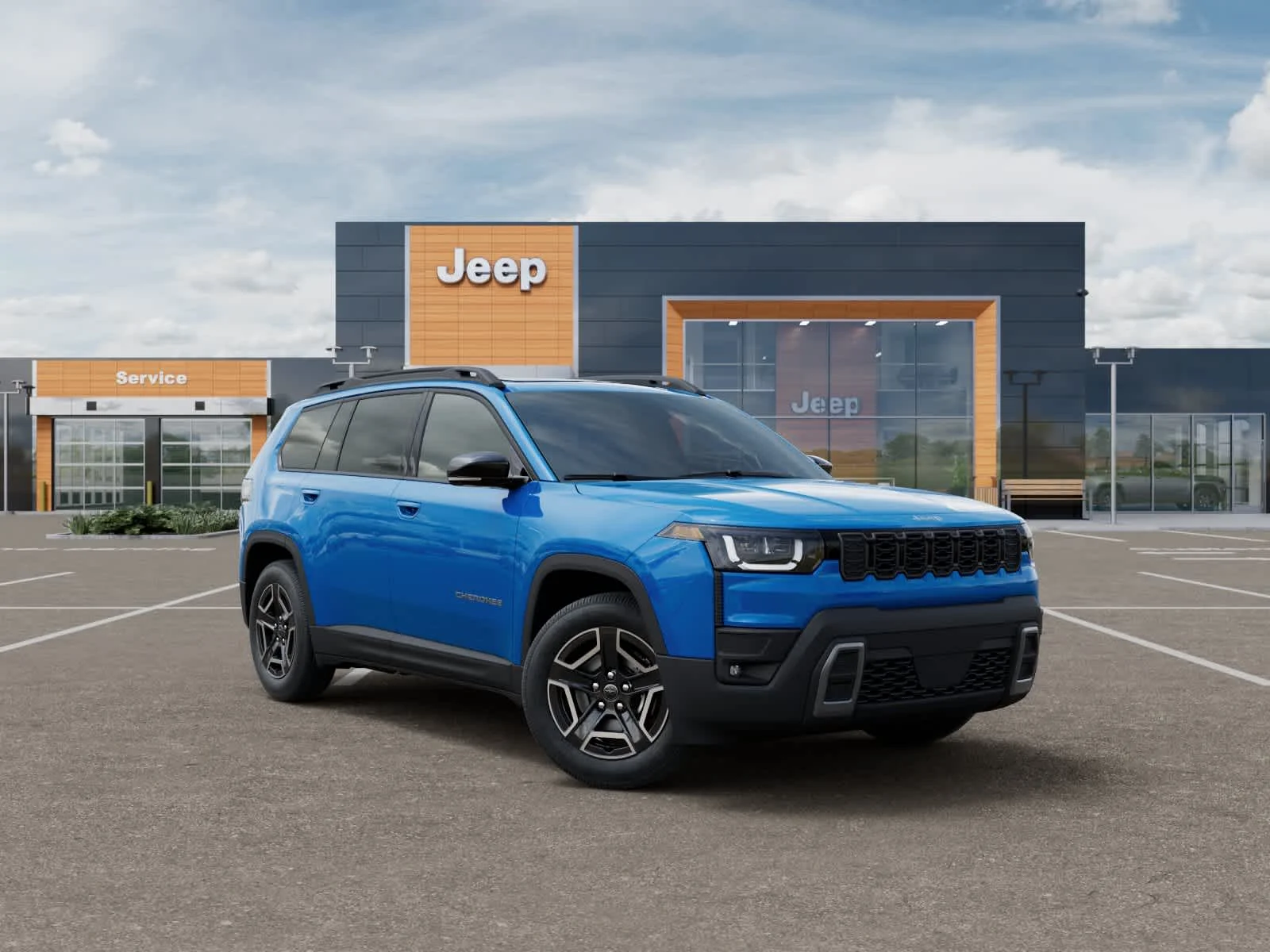 New 2026 Hydro Blue Pearlcoat Jeep Limited image 5