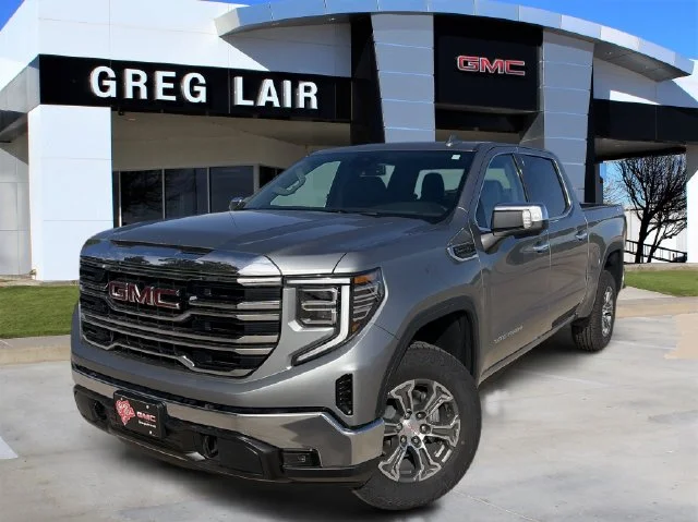 New 2026 Silver GMC SLT image 1