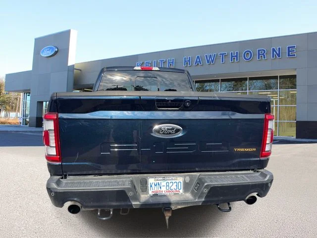 Certified Used 2023 Blue Metallic Ford Tremor image 6