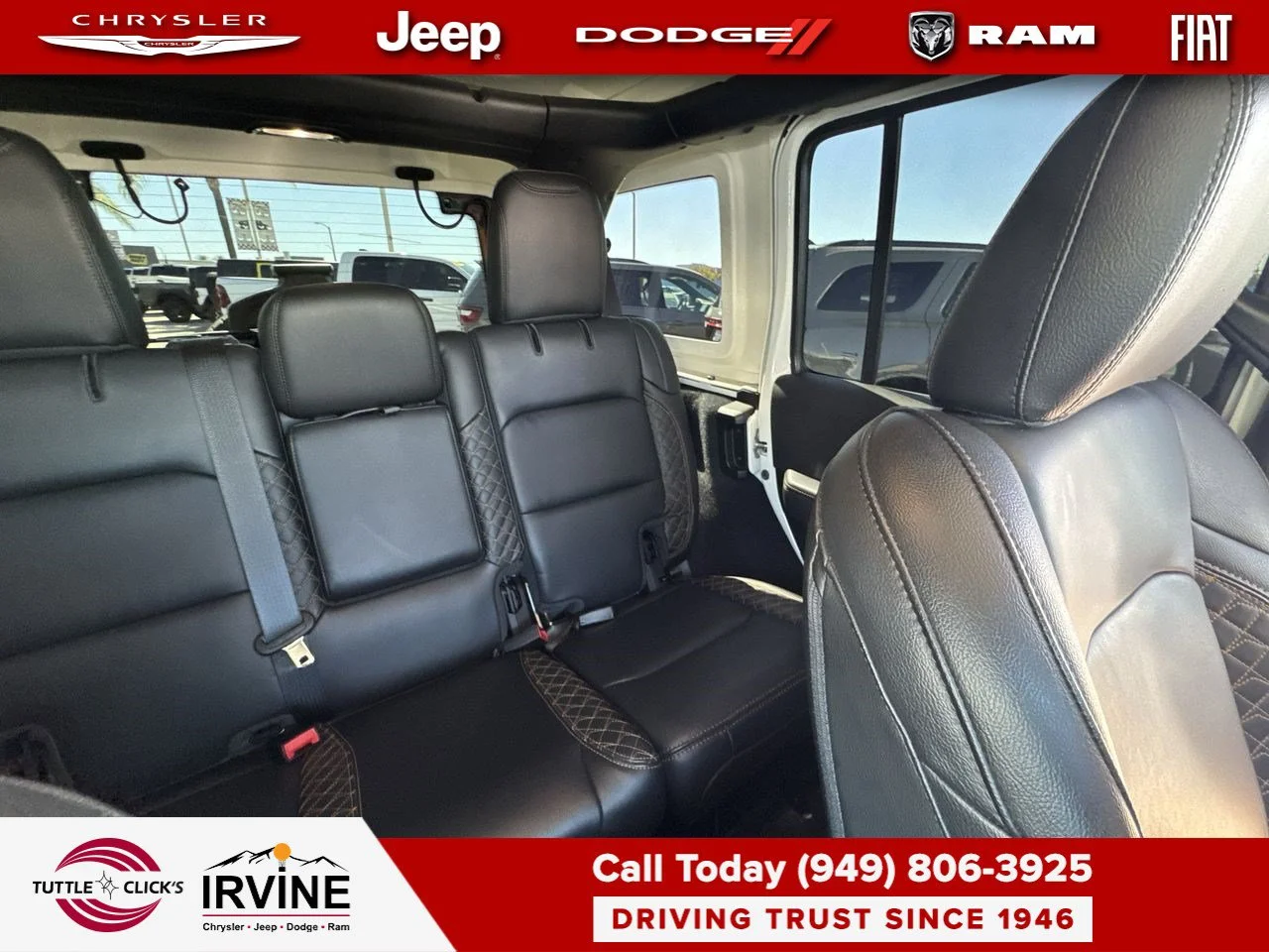 Used 2023 Bright White Clearcoat Jeep High Altitude image 9