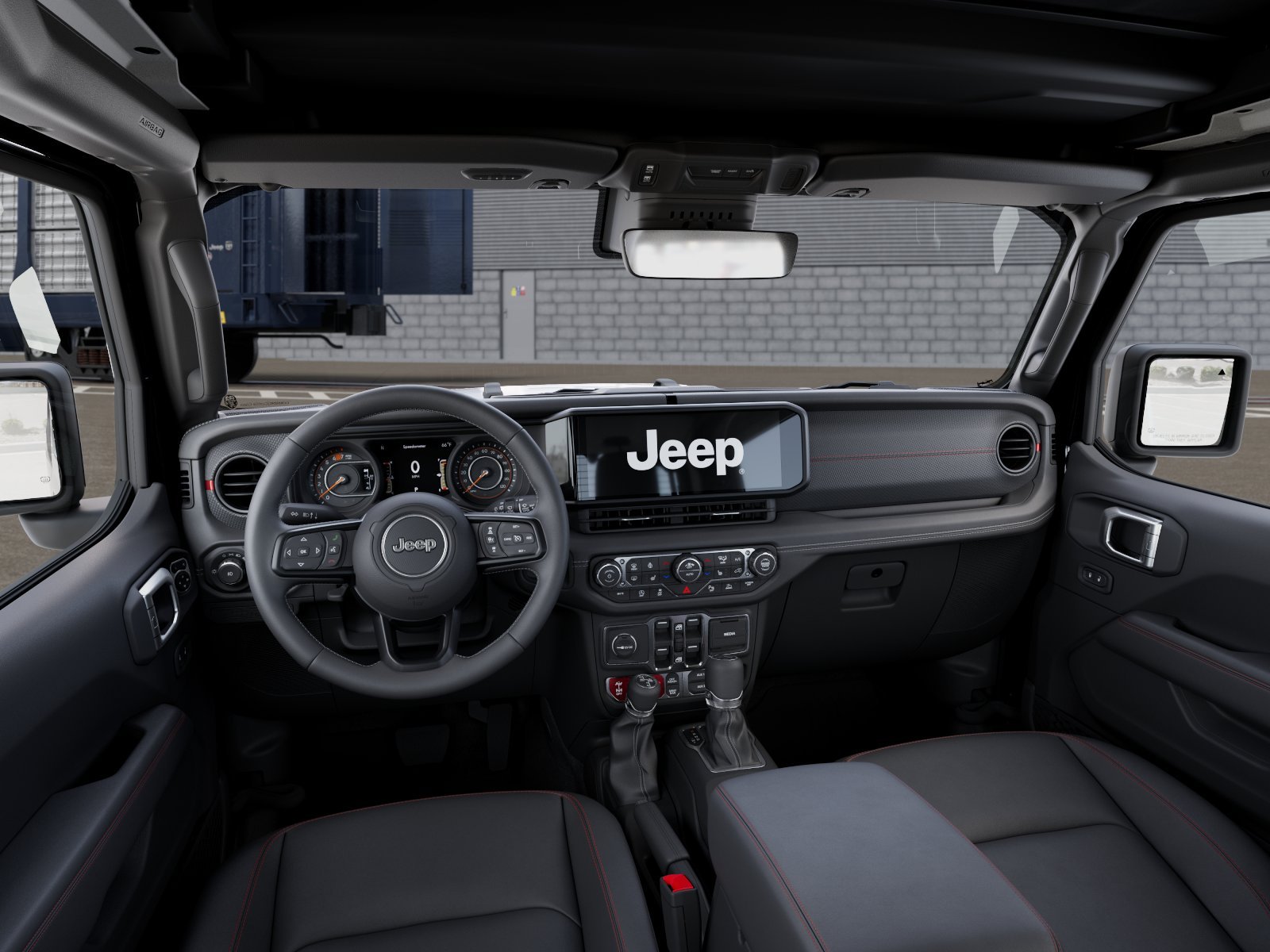 New 2026 Black Clearcoat Jeep Rubicon X image 14