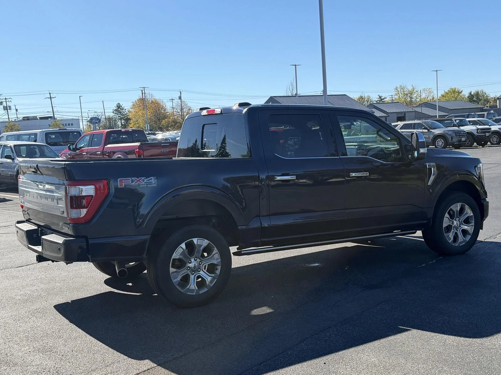 Used 2023 Blue Ford Platinum image 5