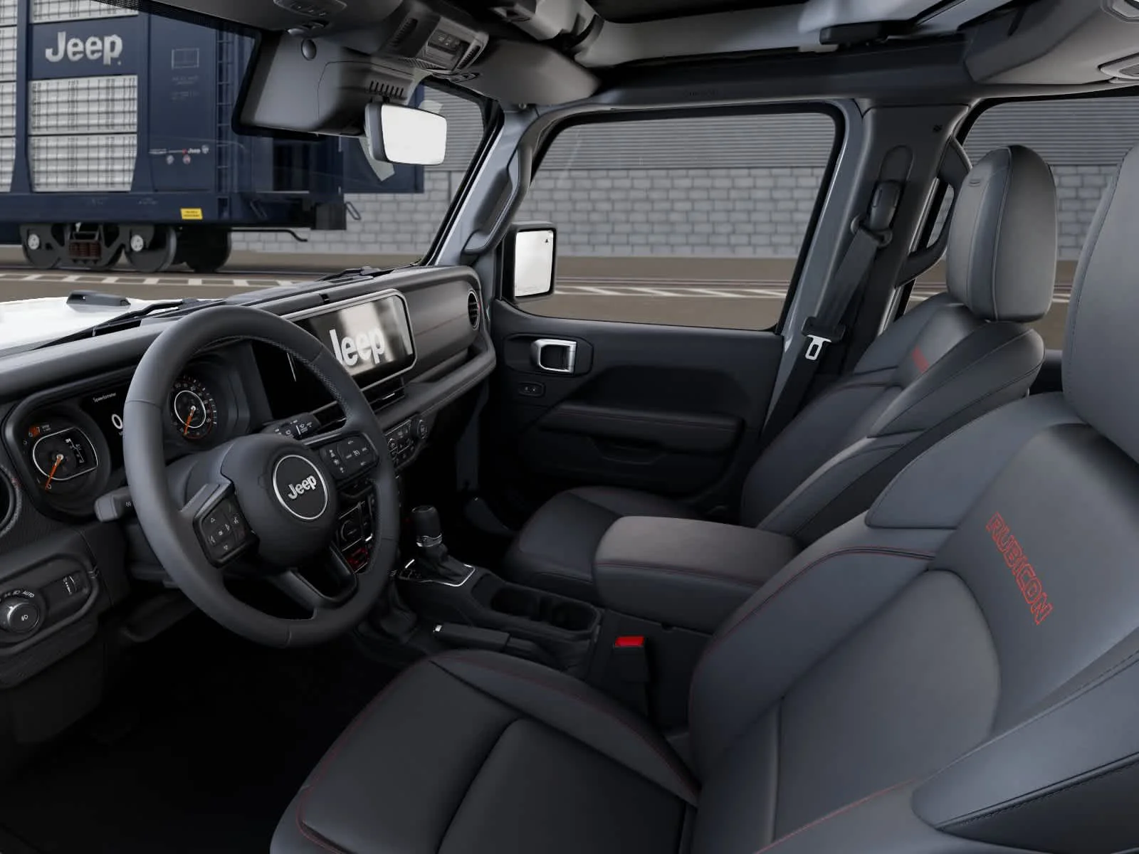 New 2026 Bright White Clearcoat Jeep Rubicon X image 22