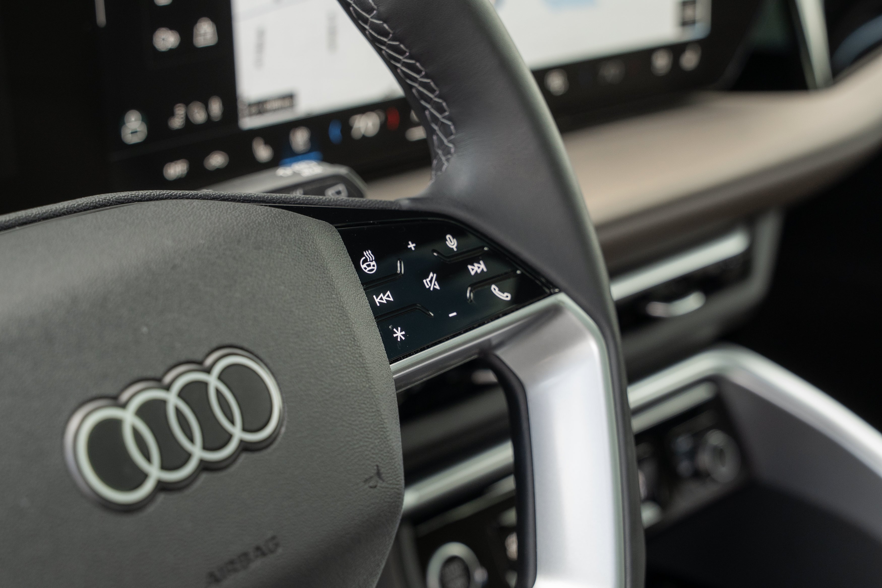 Certified Used 2025 Glacier White Metallic Audi Premium Plus image 12