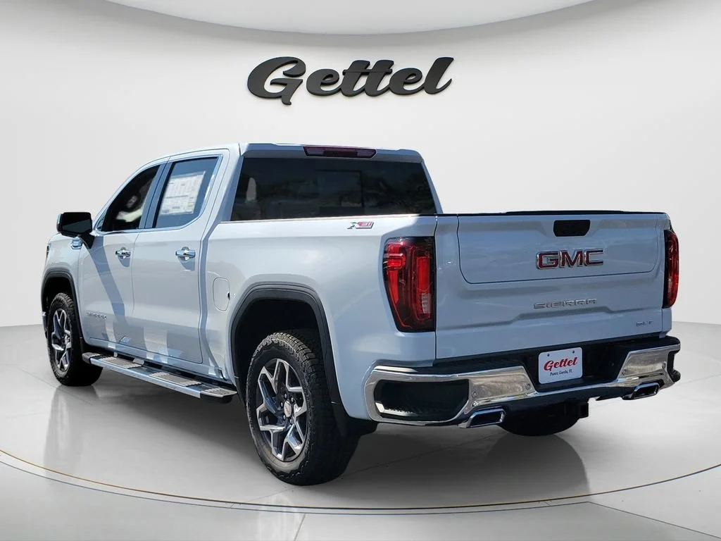 New 2026 Glacier White Tricoat GMC SLT image 6