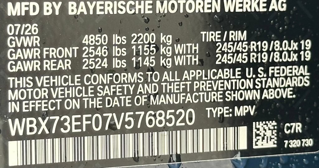 New 2027 Night Dusk Blue Metallic BMW  image 44