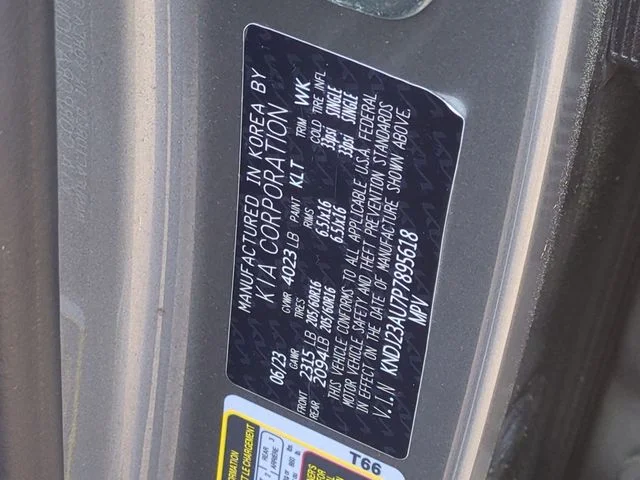 Used 2023 Gray Kia LX image 26