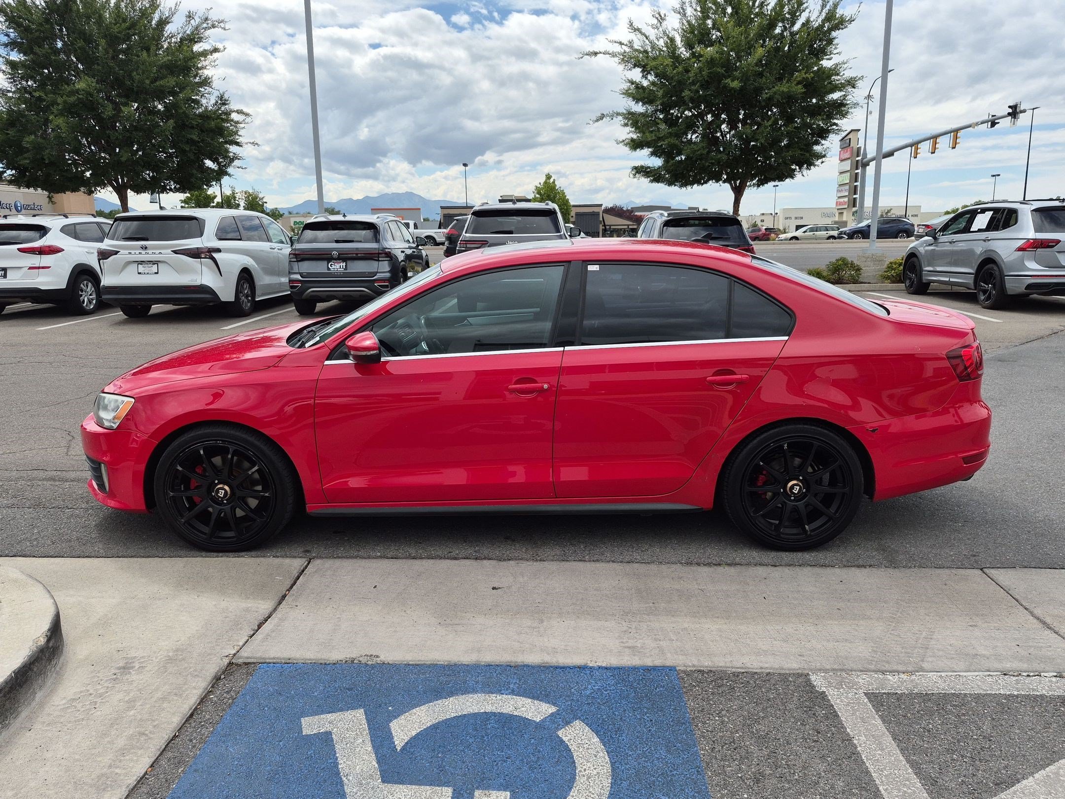 Used 2014 Tornado Red Volkswagen GLI Autobahn image 6