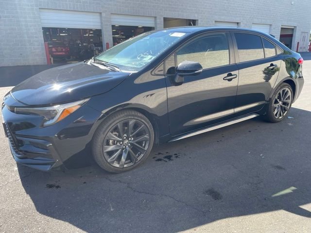 Used 2024 Black Toyota SE image 3