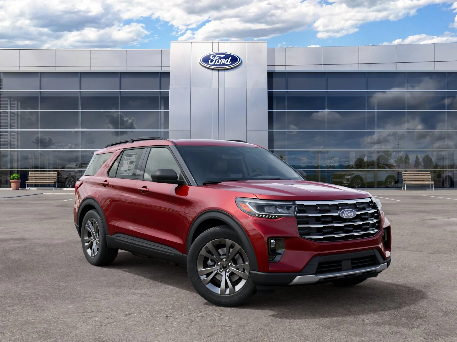 New 2027 Ruby Red Metallic Tinted Clearcoat Ford Active image 27