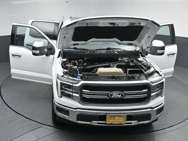 Certified Used 2025 White Ford Lariat image 55