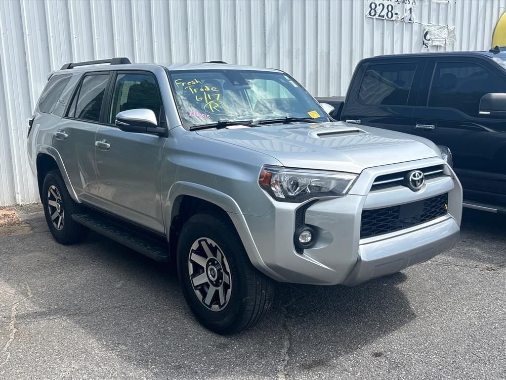 Used 2022 Silver Toyota TRD Off-Road Premium image 5