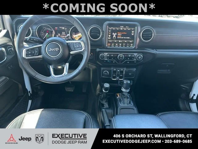 Used 2023 White Jeep Sahara 4xe image 13