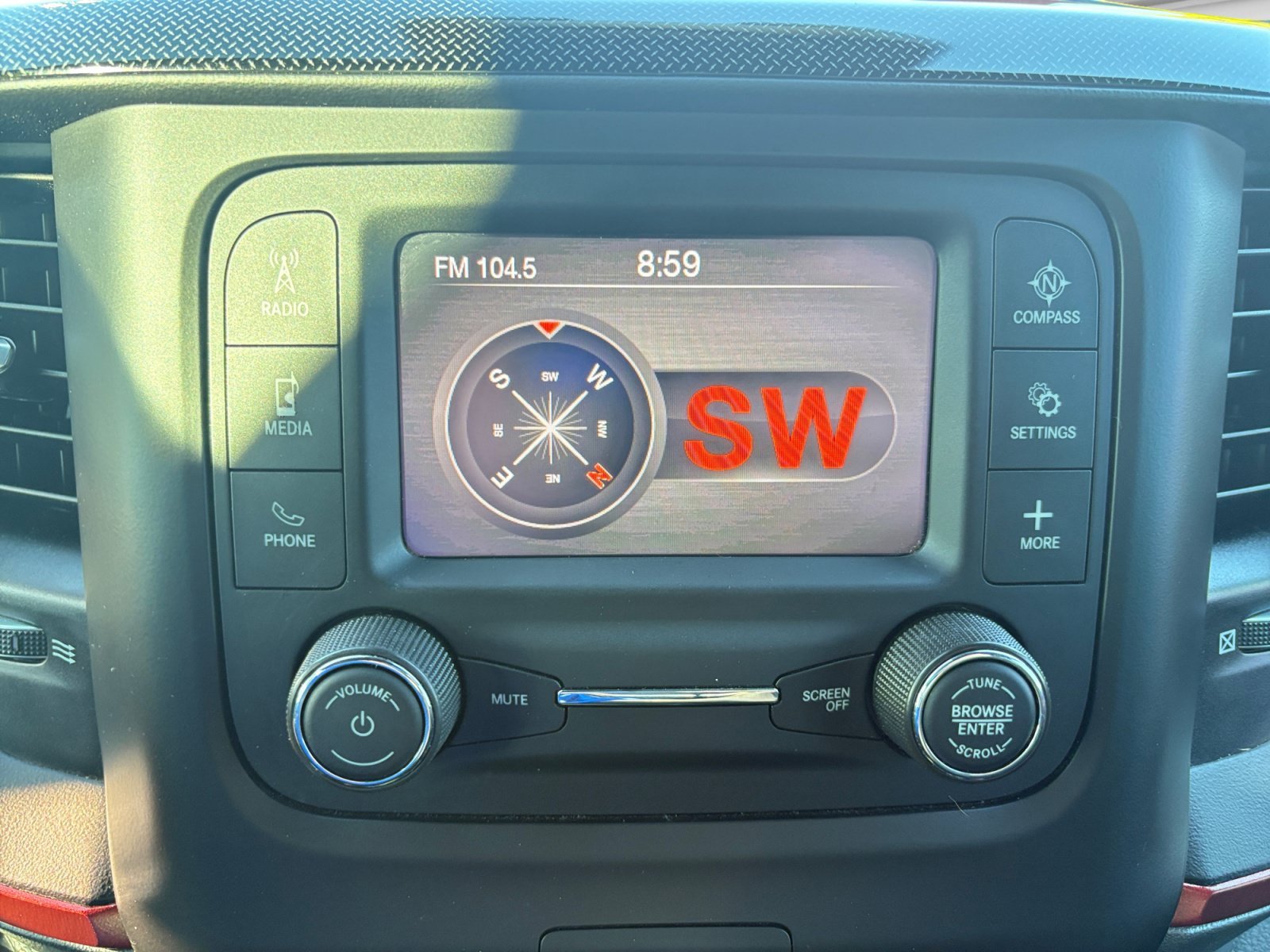 Used 2021 Granite Crystal Metallic Clearcoat Ram Rebel image 15