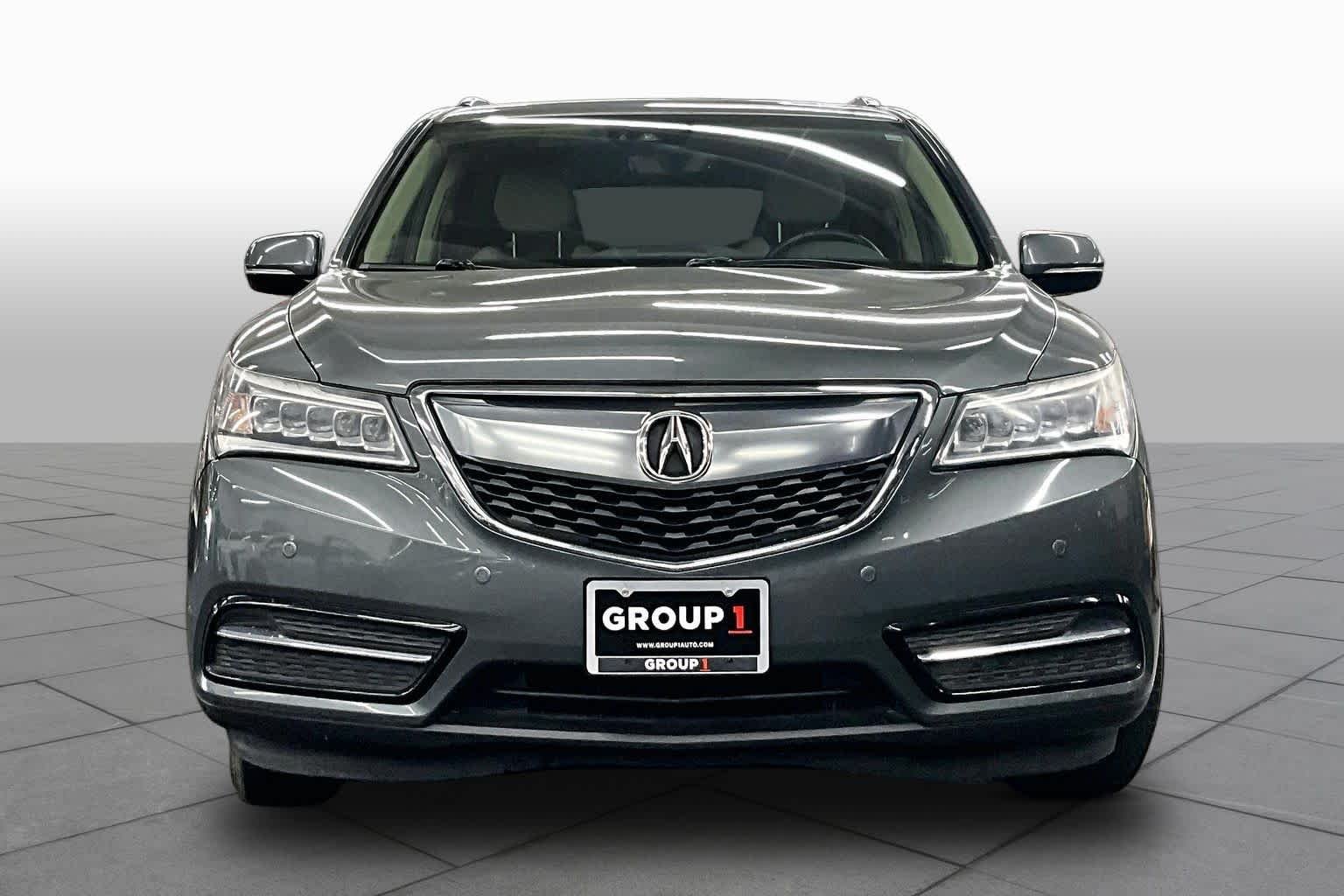 Used 2016 Forest Mist Metallic Acura w/Advance image 3