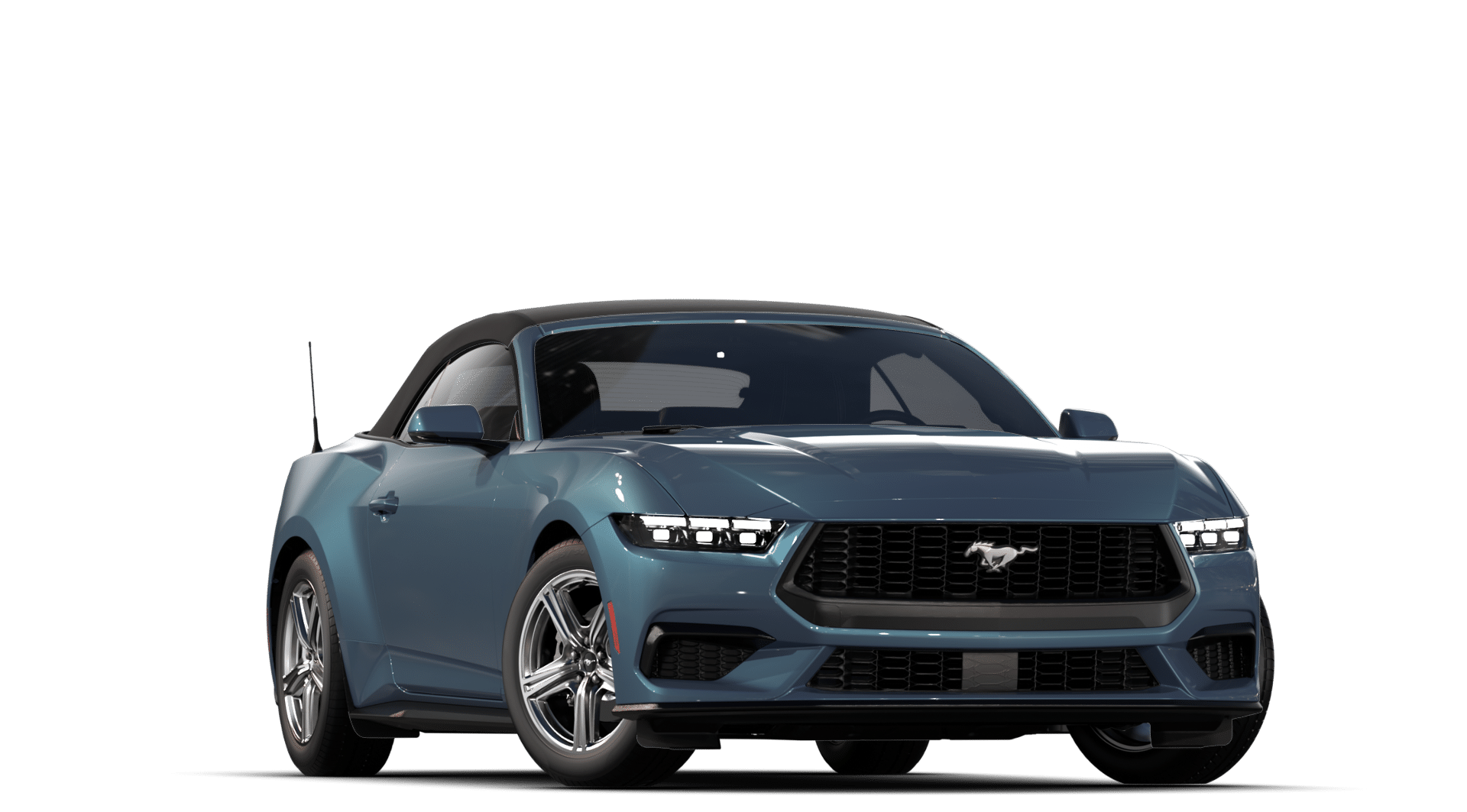 New 2026 Vapor Blue Metallic Ford EcoBoost® Premium Convertible image 4