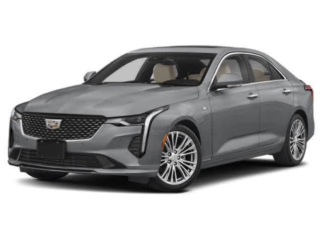 Argent Silver Metallic 2023 Cadillac CT4 Sedan Rear-Wheel Drive 