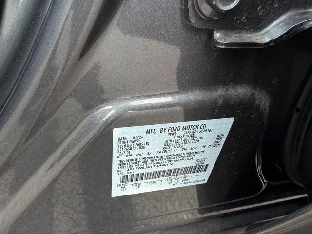 New 2026 Carbonized Gray Metallic Ford XLT image 44