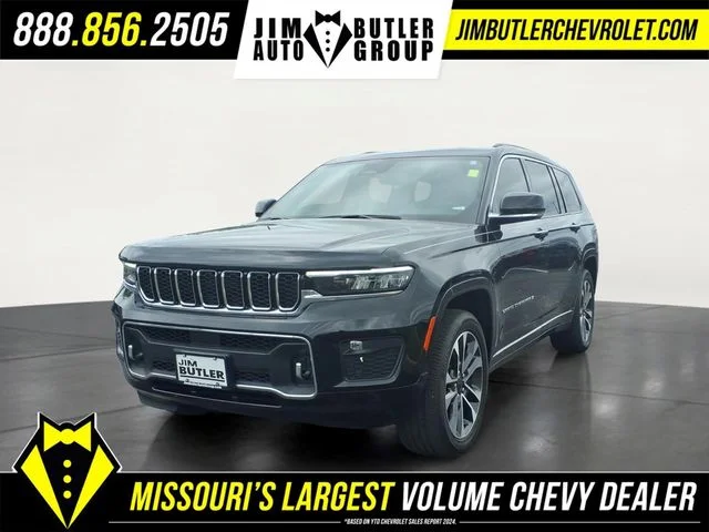 Certified Used 2023 Black Jeep Overland image 1