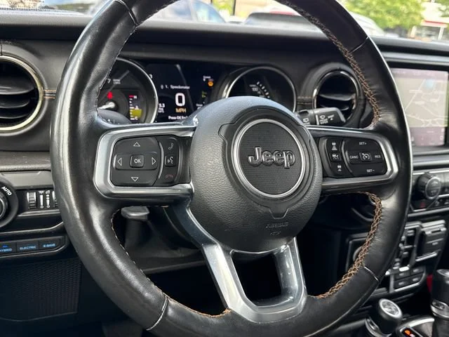 Used 2021 Granite Crystal Metallic Clearcoat Jeep Unlimited Sahara High Altitude 4xe image 15